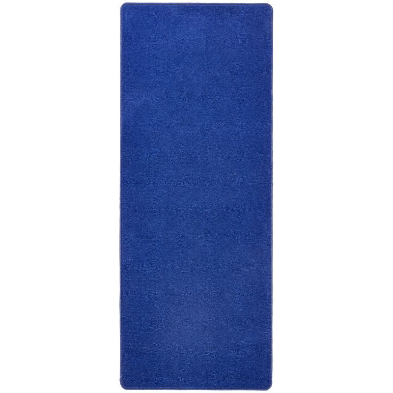 Modern Plain Blue Rug – Soft Short Pile