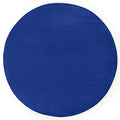 Modern Plain Blue Rug – Soft Short Pile