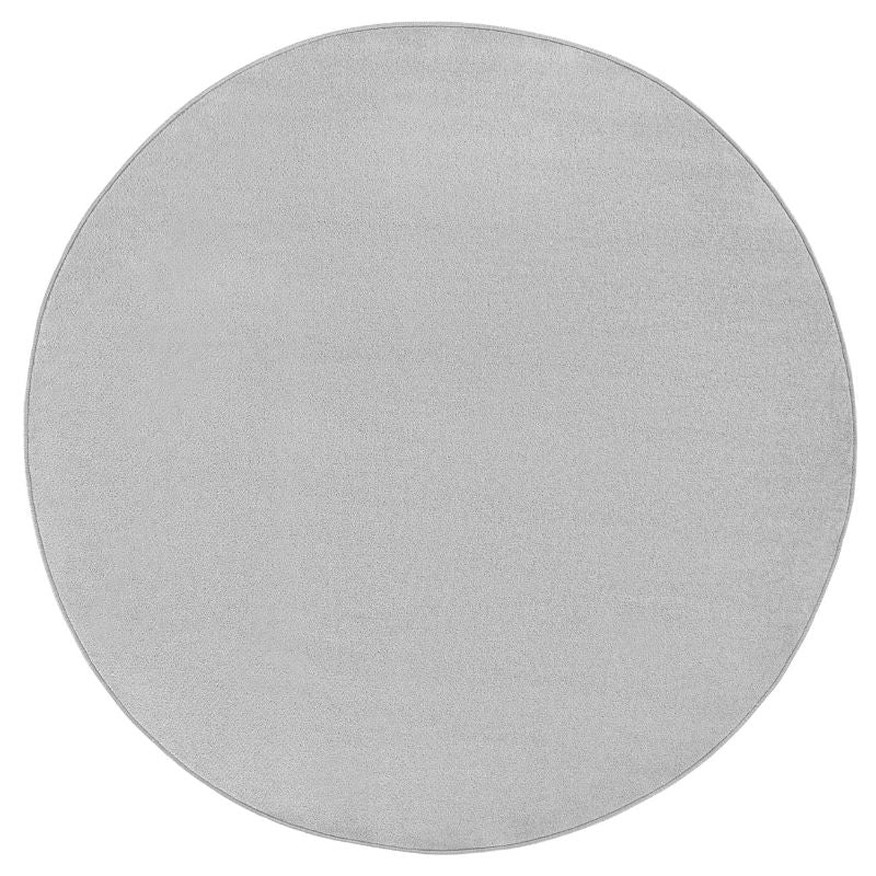 Modern Plain Grey Rug – Soft Short Pile
