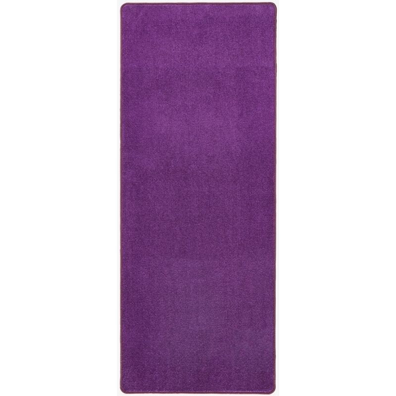 Modern Plain Purple Rug – Soft Short Pile