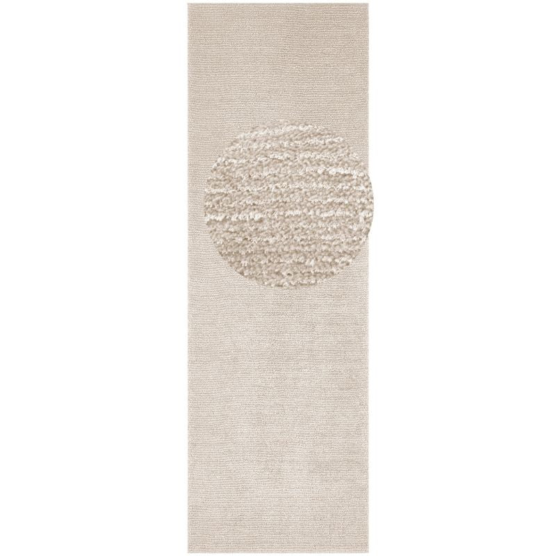 Supersoft Unicolor Short-Pile Beige Rug