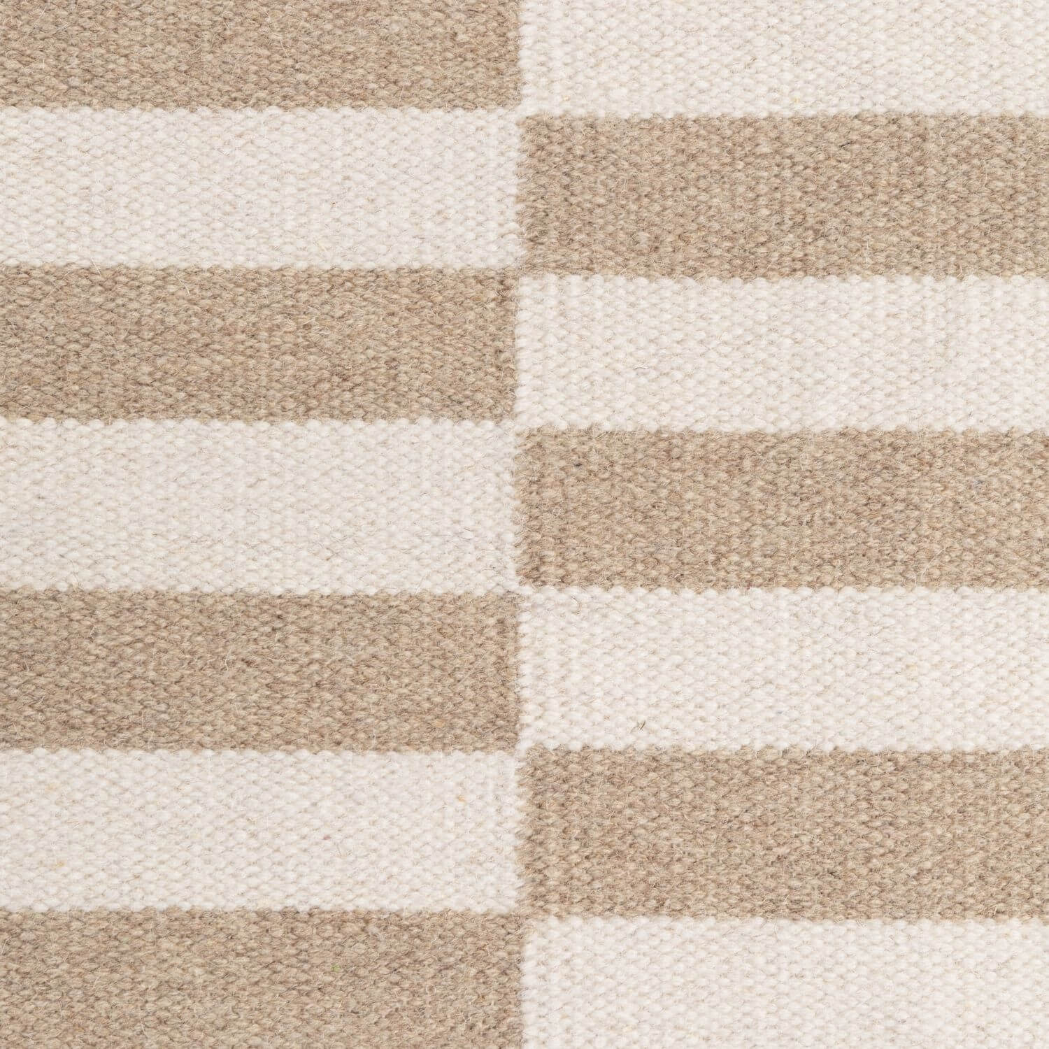 Vika Beige colour wool rug, textured pile, reversible rug, eco-friendly, hand-made rug.