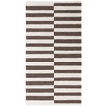 Vika Wool Brown Natural White Rug