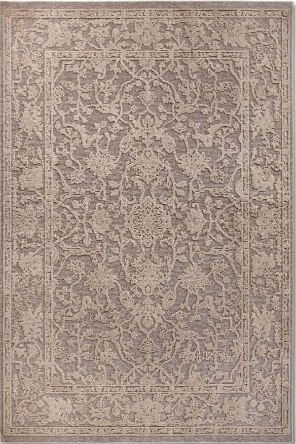 The Rugs Floral Design Soft Pile Rug for Elegance