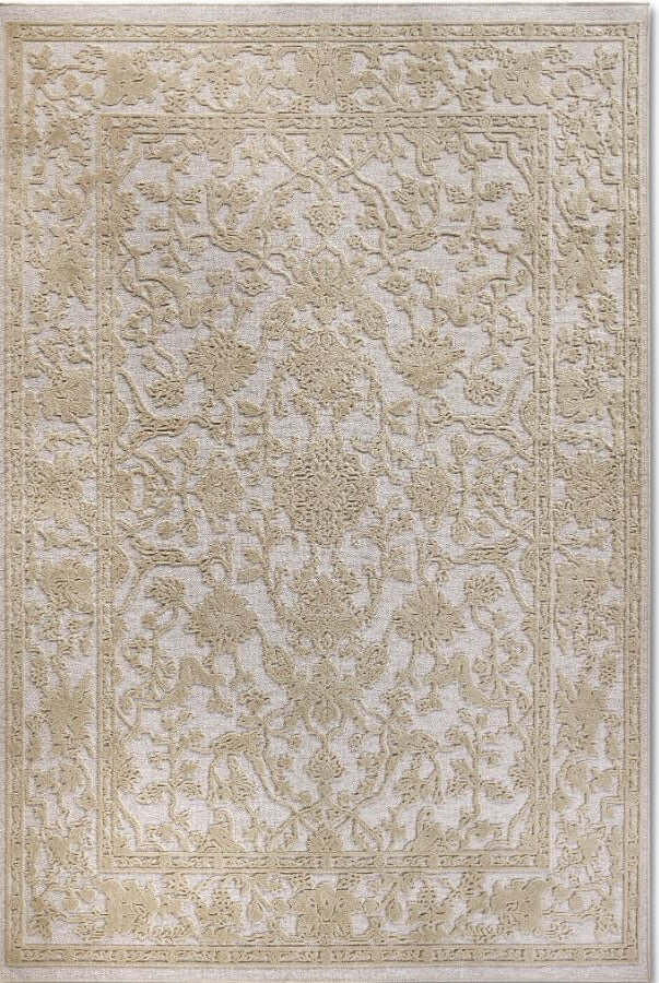 The Rugs Floral Design Soft Pile Rug for Elegance