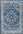 The Rugs Short-Pile Classic Medallion Blue Rug - Luxurious