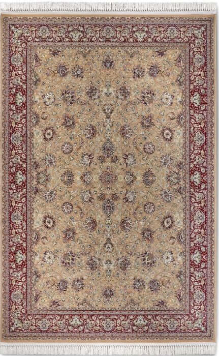 The Rugs Short Pile Floral Bordered Rug | Stylish & Durable