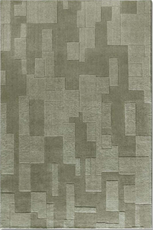 The Rugs Hand-Woven Abstract Design Wool Rug