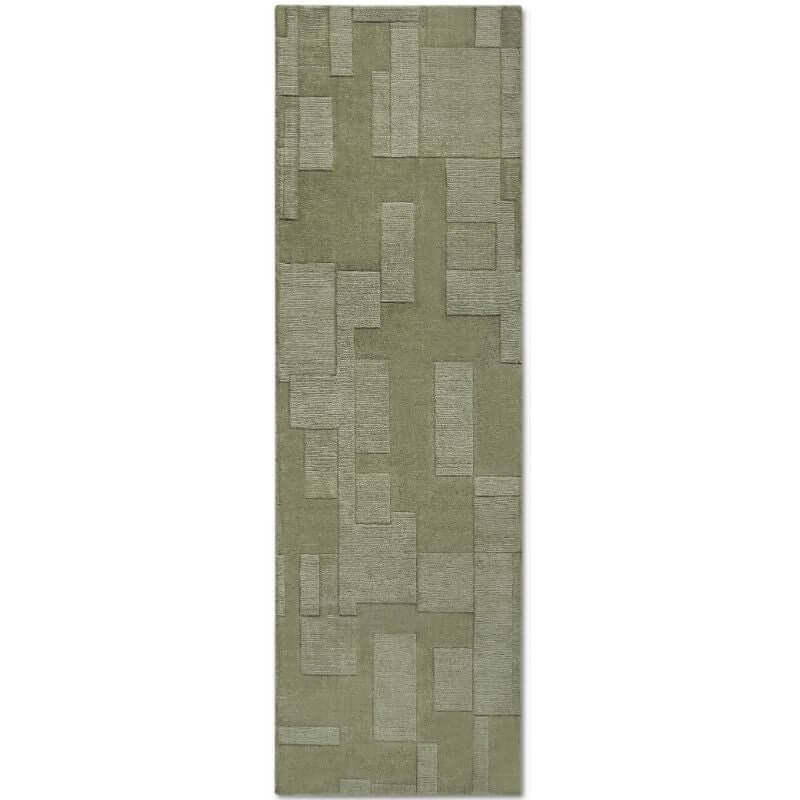 The Rugs Hand-Woven Abstract Design Wool Rug