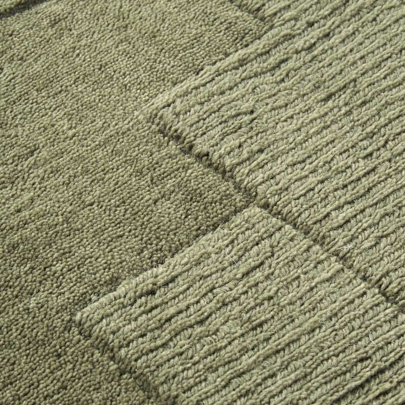The Rugs Hand-Woven Abstract Design Wool Rug