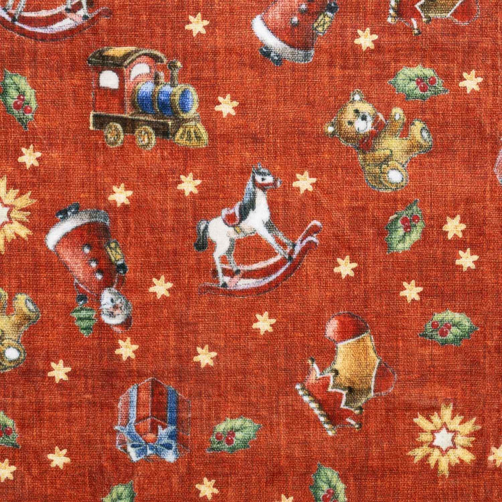 Red green colours rug, christmas, playfull design, non-slip, ideal for every room, soft durable materials.