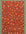 Red green colours rug, christmas, playfull design, non-slip, ideal for every room, soft durable materials.