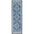 The Rugs Short-Pile Classic Medallion Blue Rug - Luxurious