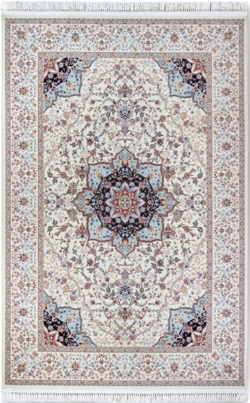 The Rugs Short Pile Floral Medallion Rug | Stylish & Durable