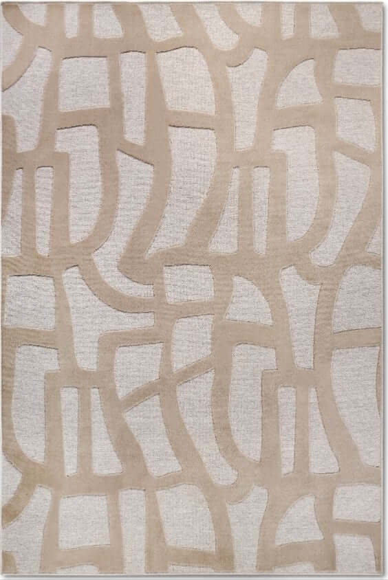 The Rugs Geometric Design Short Pile Rug - Modern Comfort