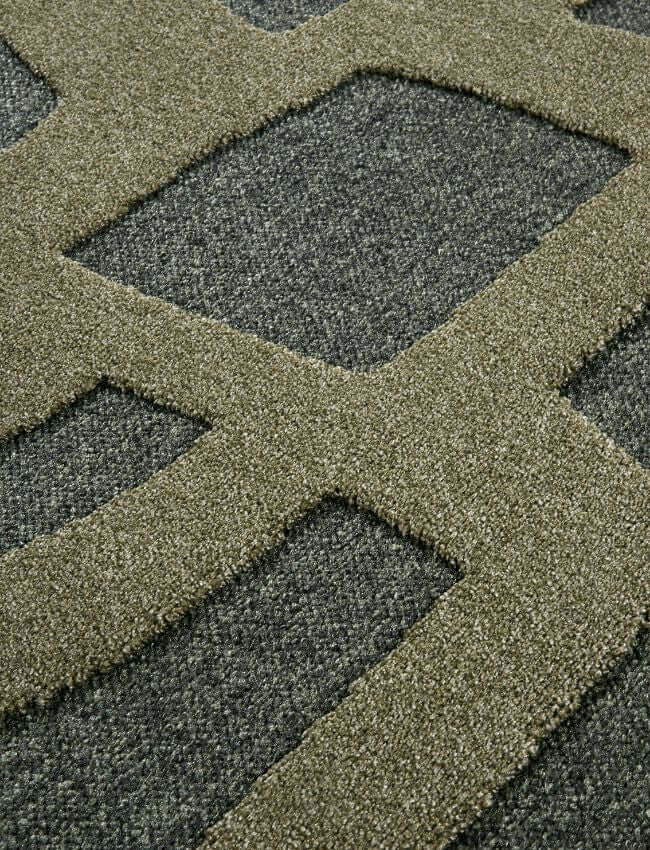 The Rugs Geometric Design Short Pile Rug - Modern Comfort