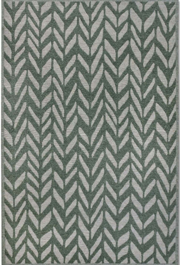 The Rugs Indoor-Outdoor Chevron Design Rug
