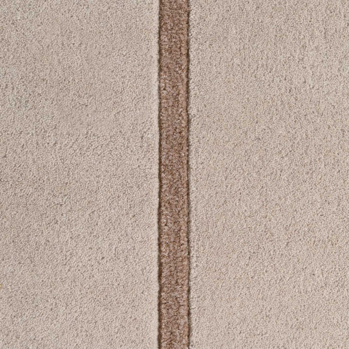 Pure wool rug, cream beige colours, cotton backing, cosy warmth, hand-crafted.
