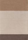 Pure wool rug, cream brown colours, soft durable pile, cotton backing, simple care, ideal for busy homes.