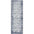 The Rugs Eco-Washable Blue Rug Bordered Design