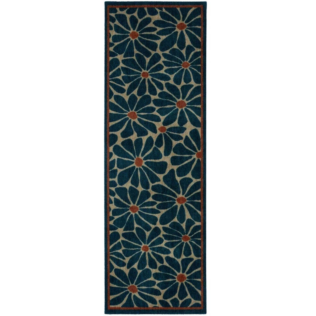 Washable Floral Indoor Mats