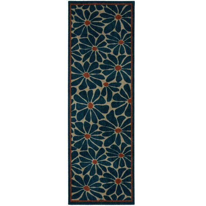 Washable Floral Indoor Mats