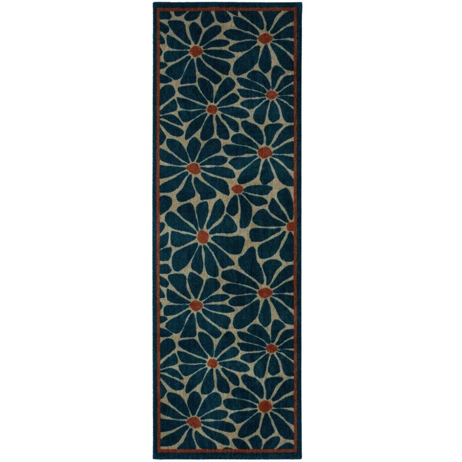 Washable Floral Indoor Mats