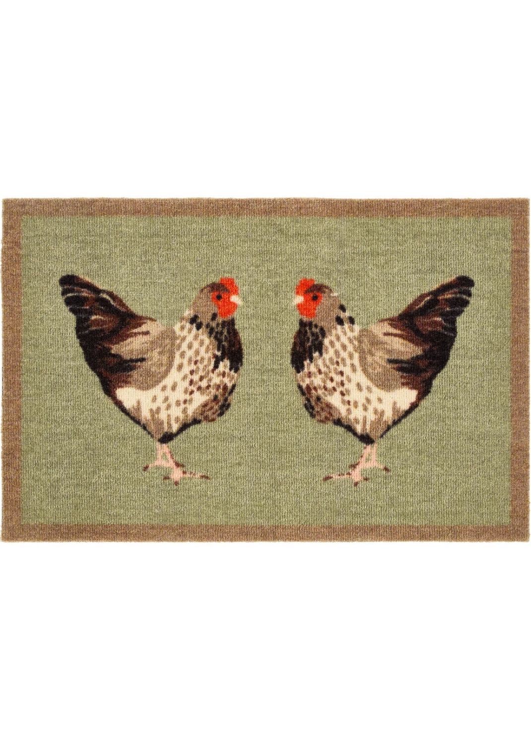 Chiken Rugs The Rugs Quality Washable Chickens Themed Mat Stylish Home