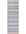 Striped rug with blue and beige stripes on a white background