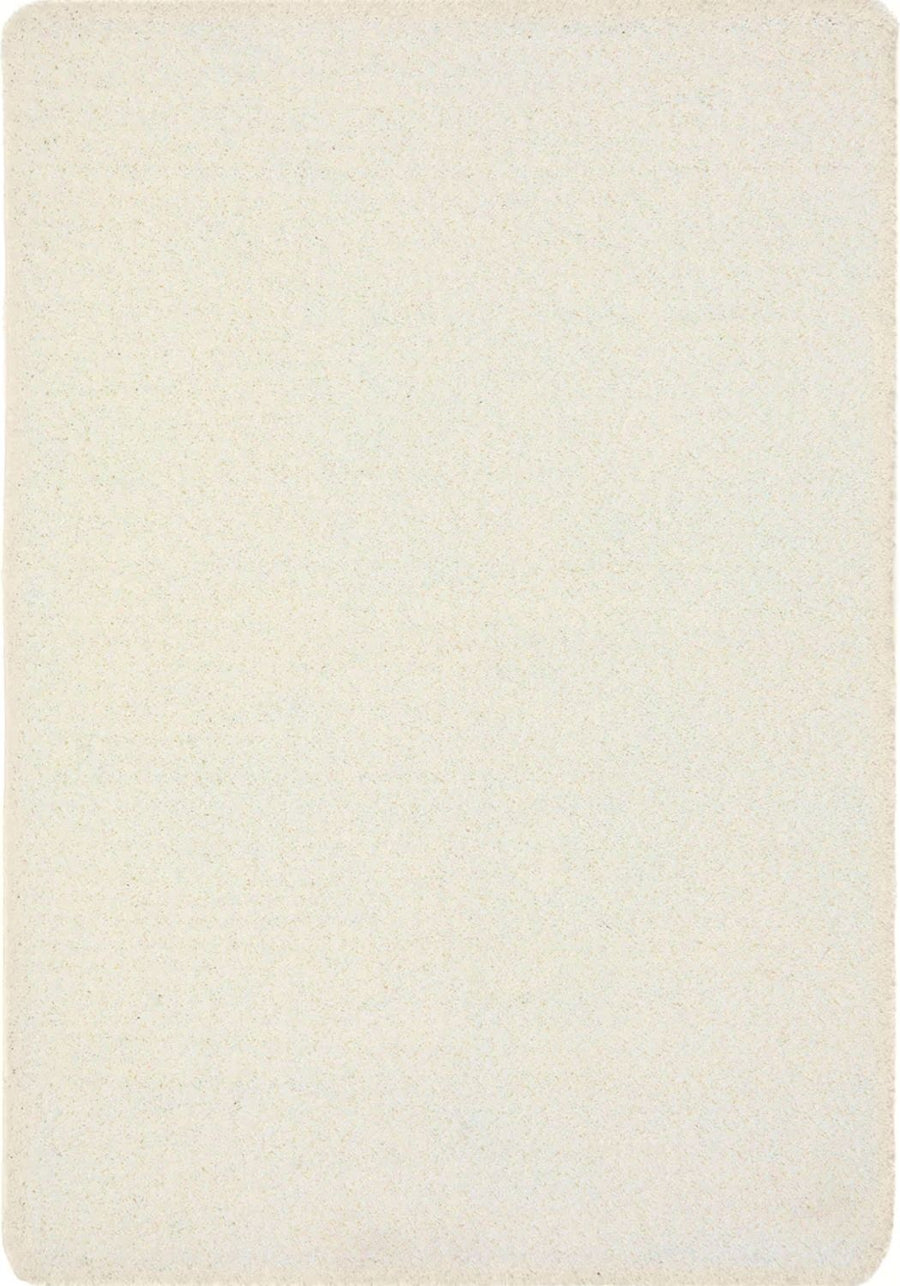 Washable Ghost Ivory Shaggy Rug | British Luxury | The Rugs