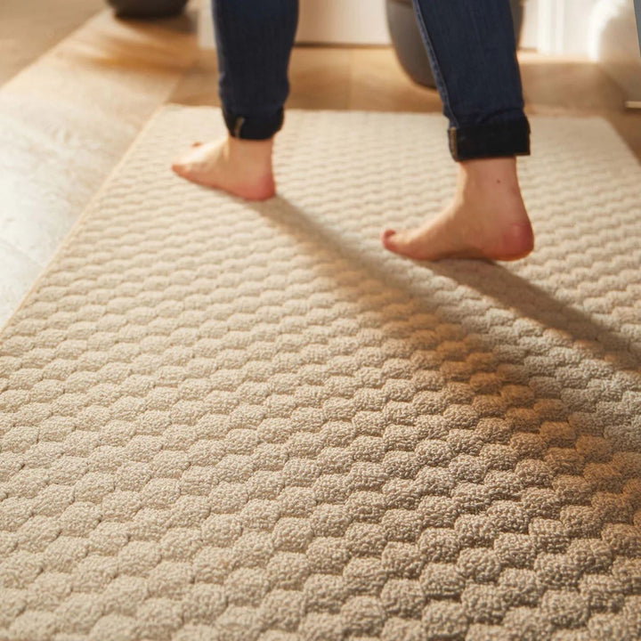The Rugs Textured Washable Mat & Runner | Dots Design