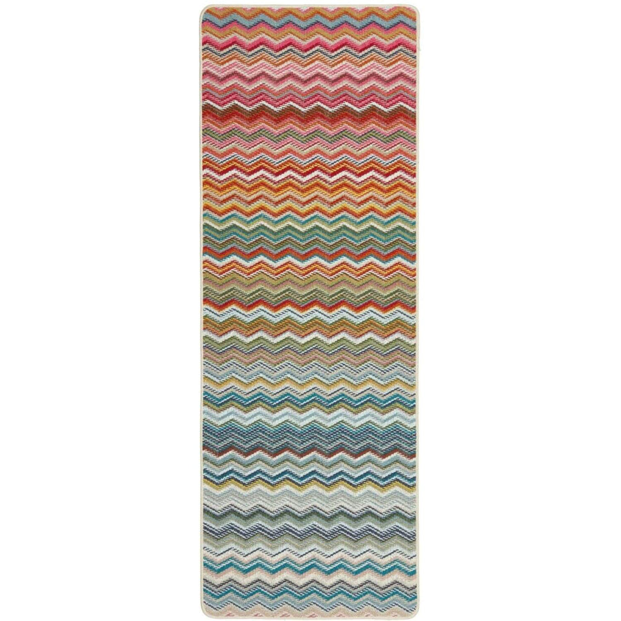 The Rugs Washable Indoor Mat Stripe Design | Durable Runner