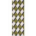 Contemporary Washable Kyoto Green Rug