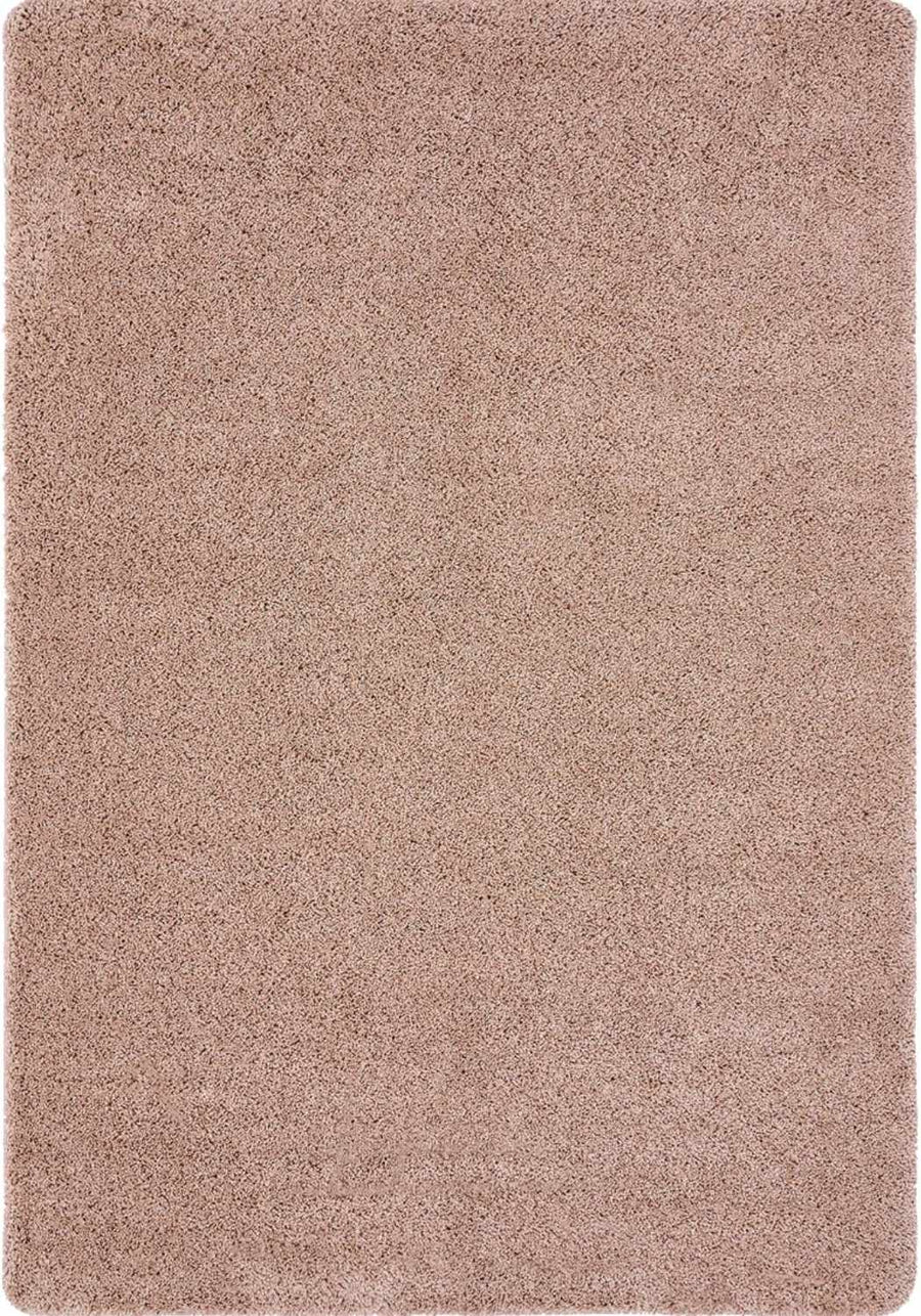 Washable Nude Pink Shaggy Rug | Stain-Resistant | The Rugs