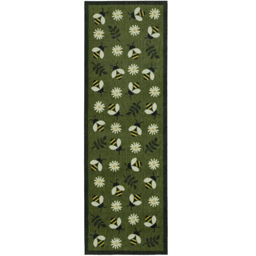 The Rugs Quality Washable Floral Indoor Mats | Durable