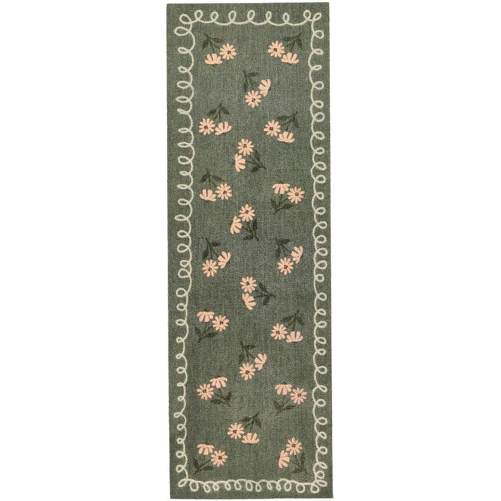 Washable Floral Indoor Mats