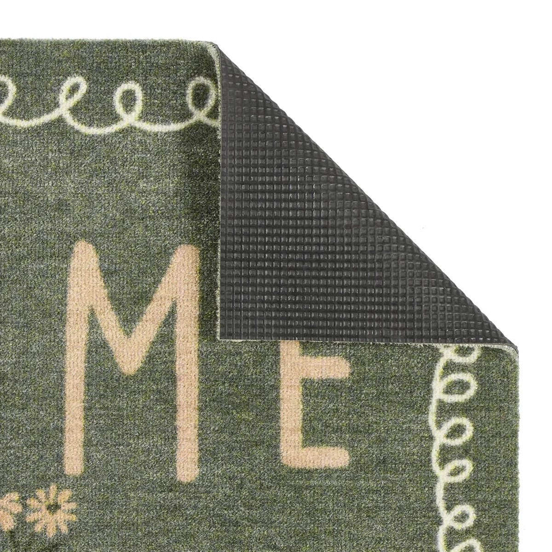Washable Floral Indoor Mats