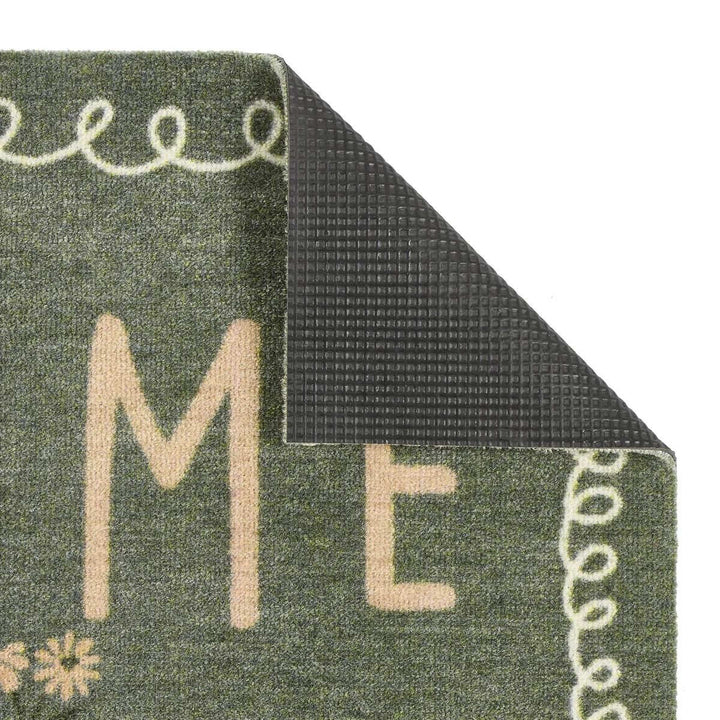 Washable Floral Indoor Mats