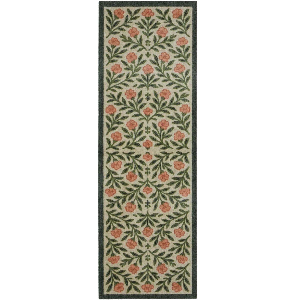 The Rugs Quality Washable Floral Indoor Mats | Durable