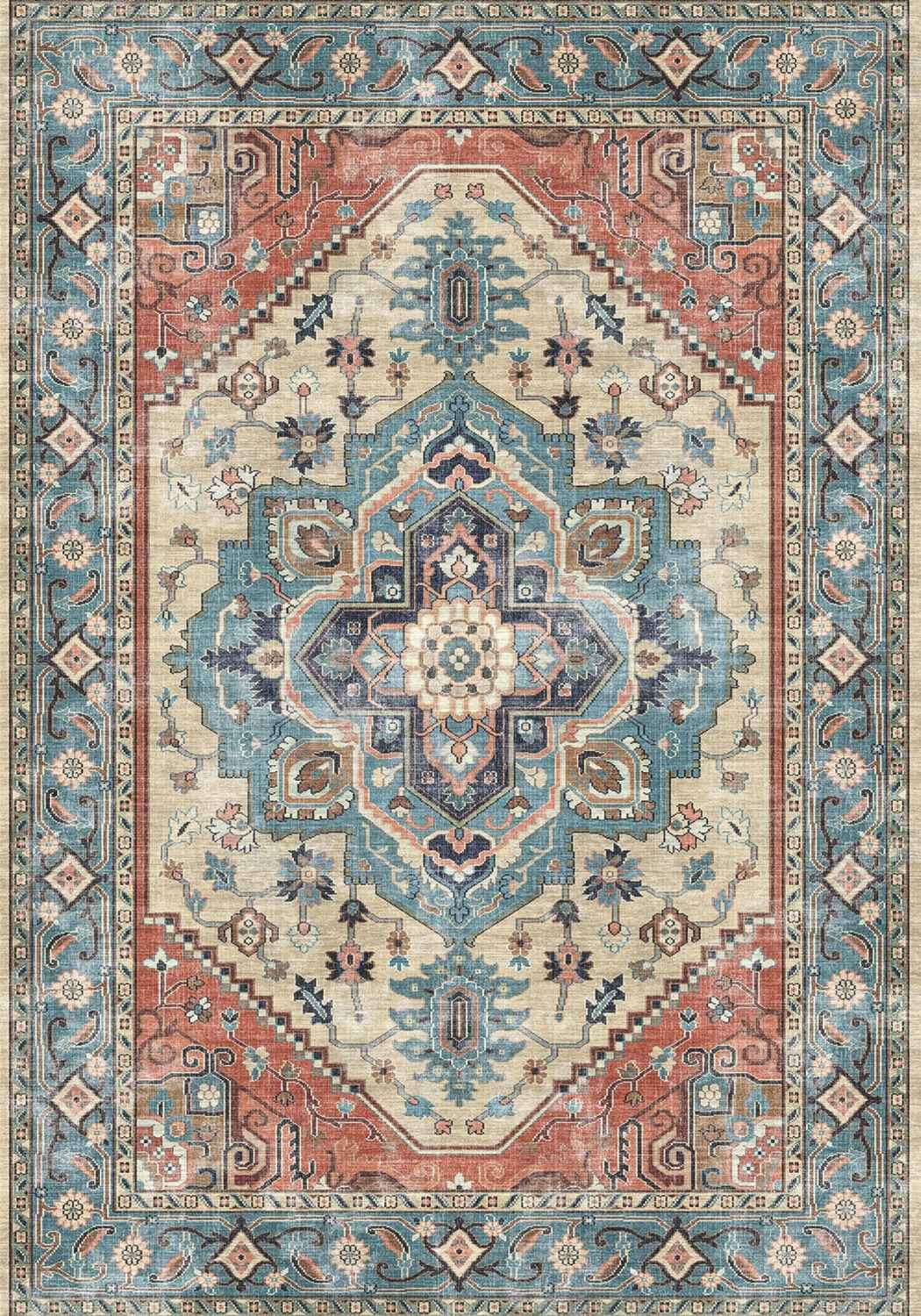 The Rugs Washable Persian Zahra Classic Rug - Quality