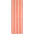 Rectangular towel with vertical pink stripes on a white background