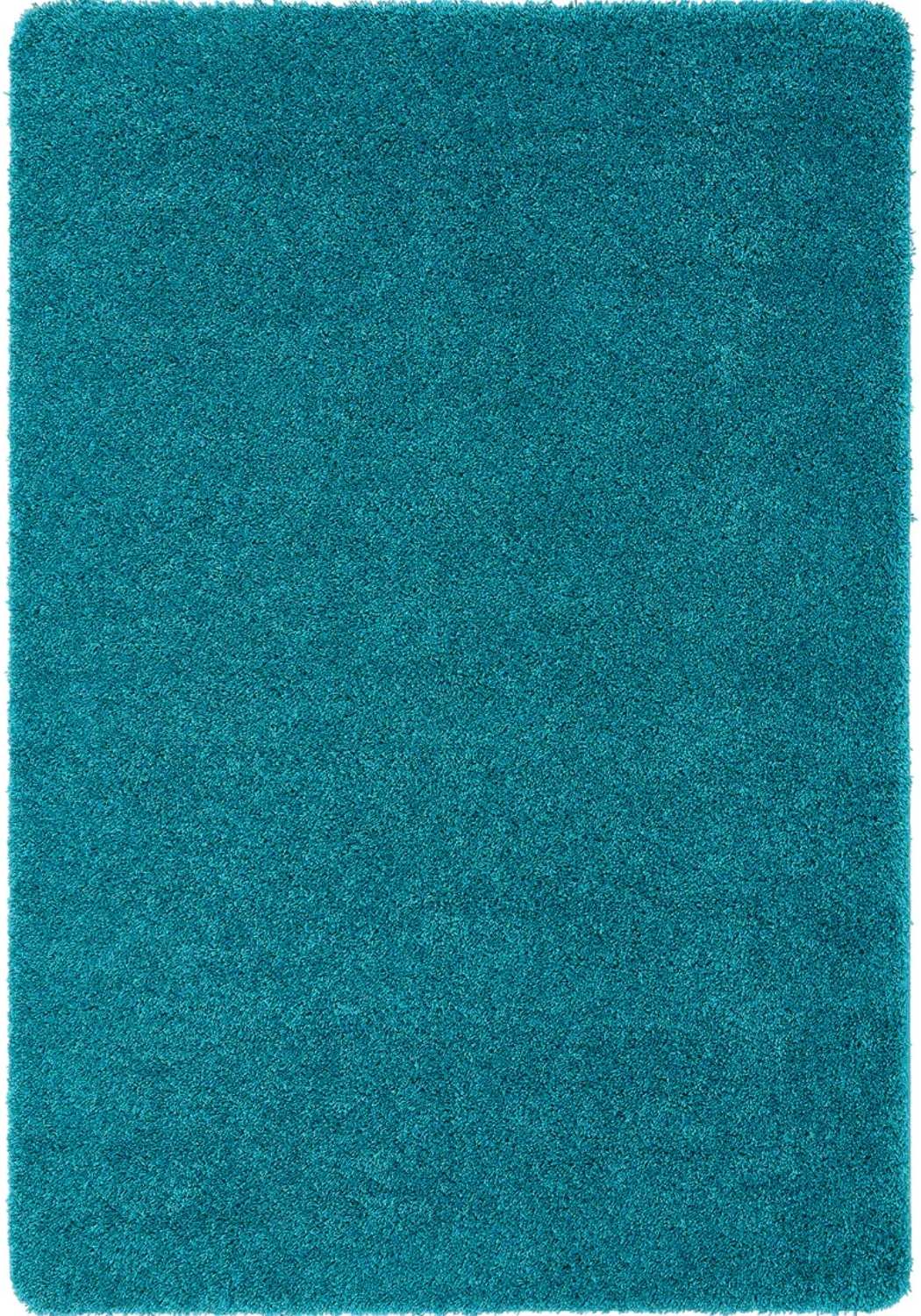 Washable Teal Shaggy Rug | Luxury British Design | The Rugs