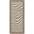 Waves Patterned Washable Mat or Runner