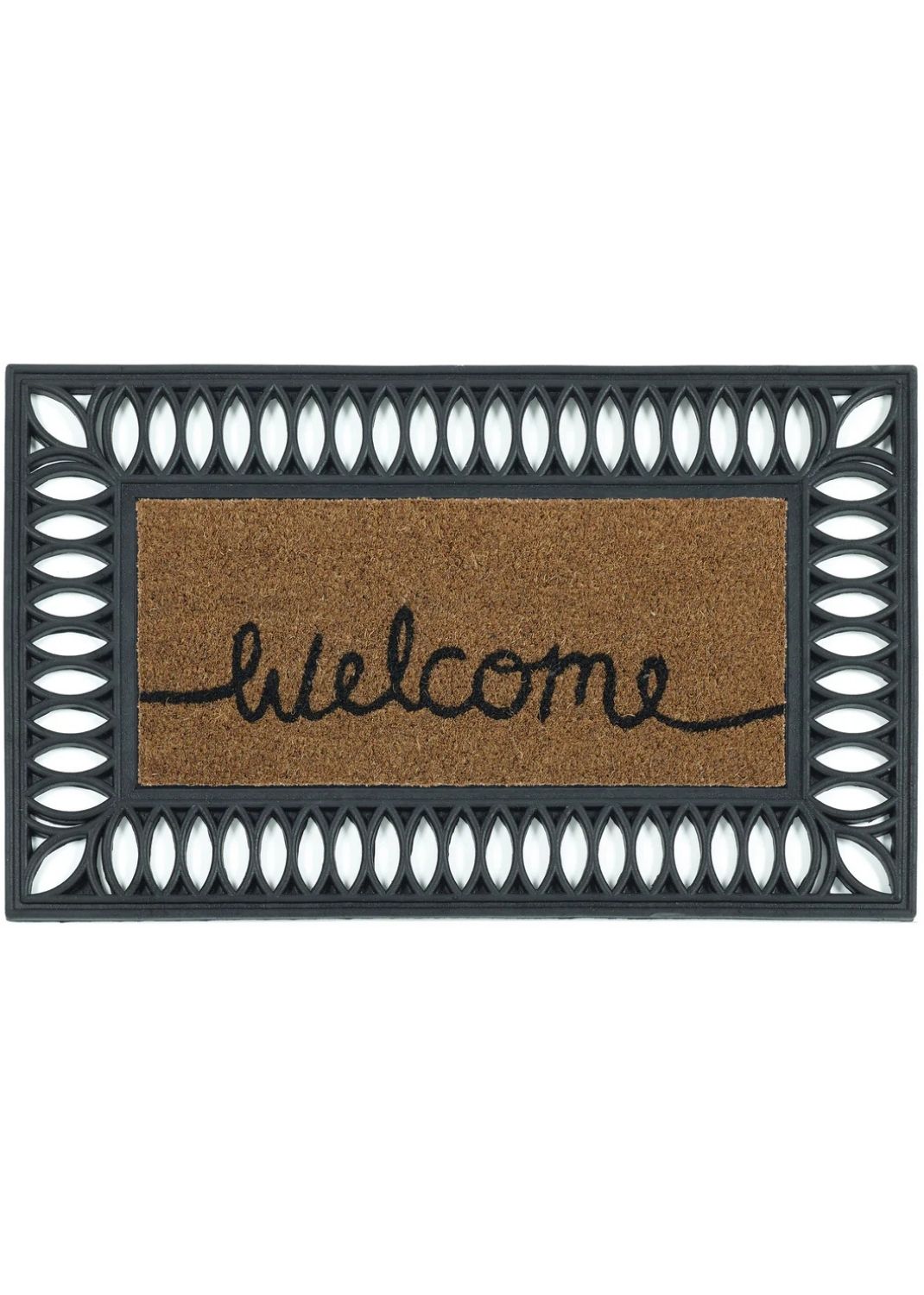 Insert Plate Rugs The Rugs Quality Outdoor Welcome Coir Insert 23x53cm Stylish