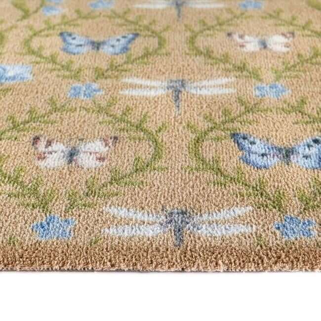 The Rugs Eco-Friendly Washable Floral Mats | UK Made