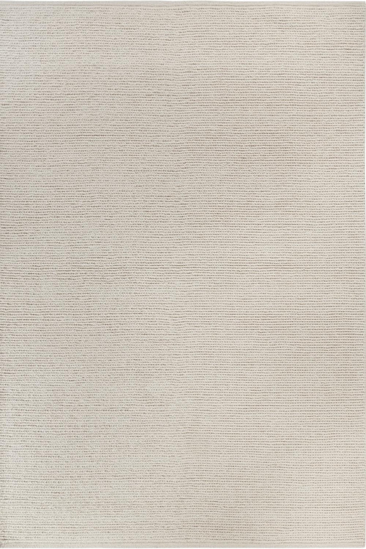 Wool White Rug, long-lasting, easy to clean, eco-friendly, hand-woven rug.