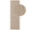 Camden Wool Parker Rug Beige High-quality, textured design, durable pile.