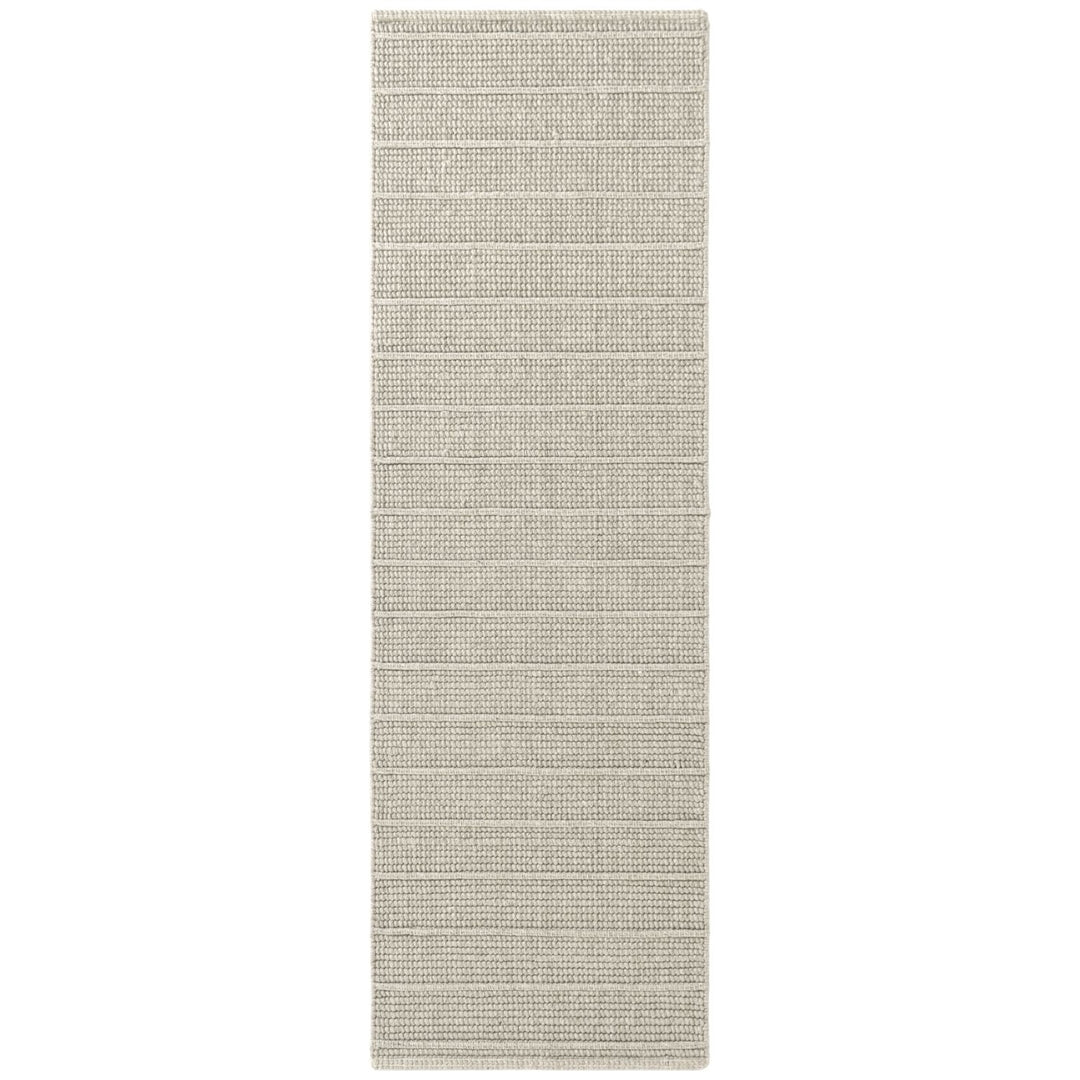 Camden Wool Parker Rug Natural White, hand-woven, ideal for every room.