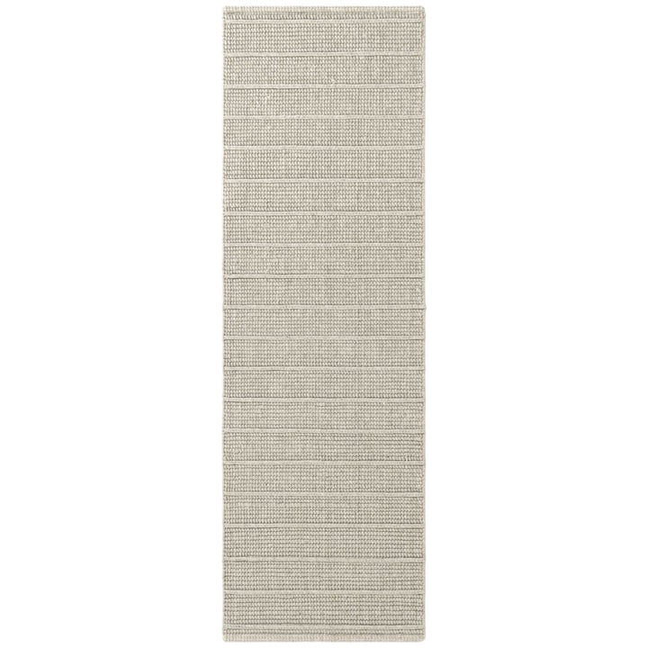 Camden Wool Parker Rug Natural White, hand-woven, ideal for every room.
