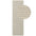 Camden Wool Parker Rug Natural White, hand-woven, ideal for every room.